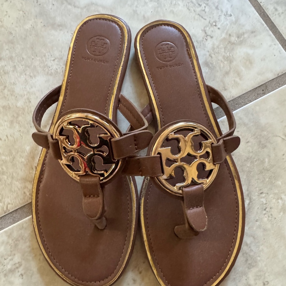 Tory Burch Brown Sandals